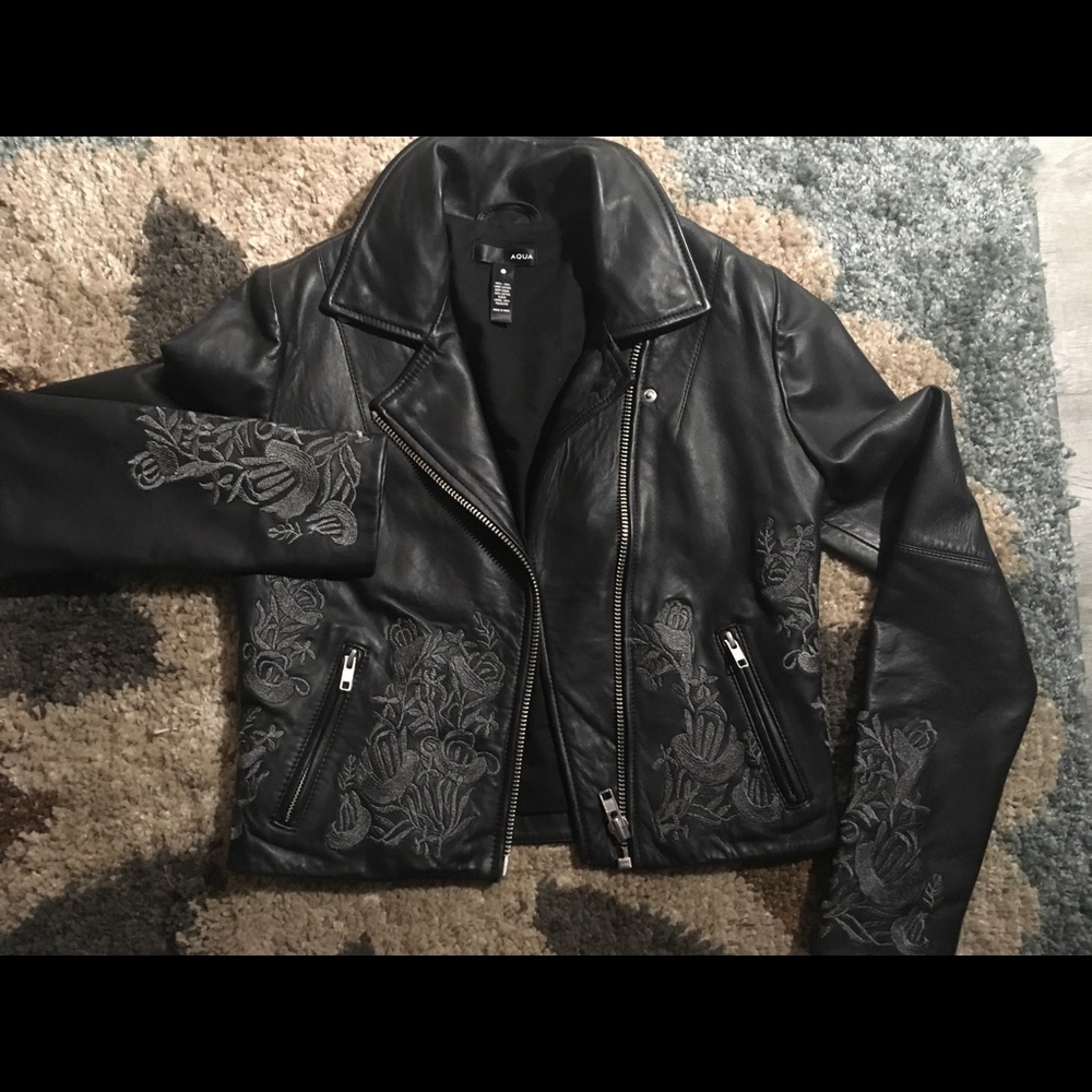 Leather jacket